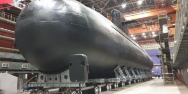 Cостоялась торжественная церемония спуска на воду подводной лодки «Великие Луки» - 2022-12-23 14:35:00 - 2