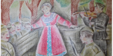 Рисунки юных художников Псковской области представлены на выставке Музея Победы - 2023-04-11 13:05:00 - 2