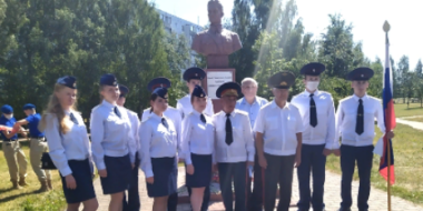 В Пскове почтили память Героя Семена Байкова и его боевых товарищей - 2021-07-08 15:13:00 - 2