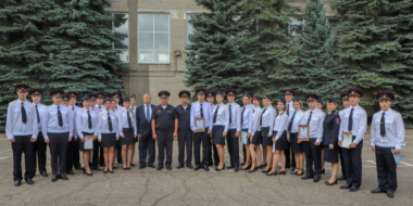 Будущие полицейские Псковской области приняли присягу - 2023-08-31 16:05:00 - 2