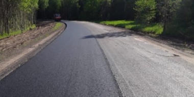 Идет ремонт дороги на Кебь в Псковском районе - 2021-06-17 12:57:00 - 2