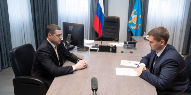 Михаил Ведерников обсудил с Иваном Белугиным развитие Локнянского района - 2023-11-08 11:35:00 - 2