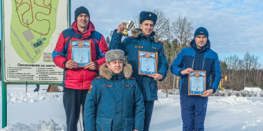 В Великих Луках прошел Чемпионат МЧС Псковской области по лыжным гонкам - 2023-02-03 09:05:00 - 2