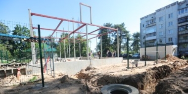 Строительство нового ФАПа продолжается в Черехе - 2022-06-24 17:35:00 - 2