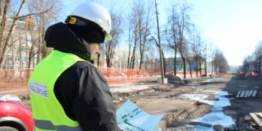 В Пскове продолжается реконструкция участка улицы Яна Фабрициуса - 2022-03-15 09:05:00 - 2