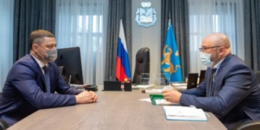 Михаил Ведерников и Станислав Стармолотов обсудили реализацию нацпроекта «БКАД» - 2021-09-15 16:38:00 - 2