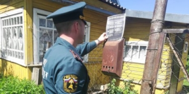 Правила пожарной безопасности разъяснены жителям Гдовского района - 2022-06-10 18:05:00 - 2