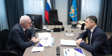 Михаил Ведерников проинформировал Александра Гуцана об исполнении нацпроектов - 2024-02-13 13:35:00 - 2
