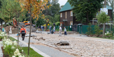 В Печорах продолжаются масштабные работы по благоустройству города - 2023-08-22 08:35:00 - 2