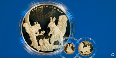 Монеты «Белка обыкновенная» выпустил Центробанк - 2023-08-26 14:05:00 - 2