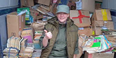 Более 2000 кг макулатуры собрали в Бежаницах и Локне - 2023-05-04 15:35:00 - 2