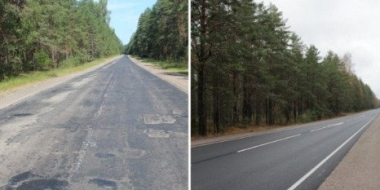Два участка автодороги «Псков-Гдов» прошли приемку после ремонта - 2022-11-04 17:05:00 - 2