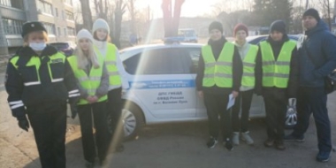 Сотрудники ГИБДД провели профилактическую акцию в Великих Луках - 2022-03-03 11:05:00 - 2