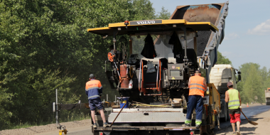 В Печорском районе ремонтируют дорогу - 2023-06-16 11:35:00 - 2