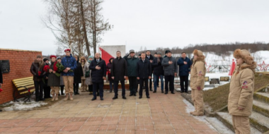 Михаил Ведерников и Даурен Абаев почтили память легендарных бойцов - 2024-01-29 16:35:00 - 2