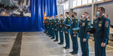 Торжественное построение, посвященное Дню спасателя, состоялось в Пскове - 2021-12-27 15:46:23 - 2