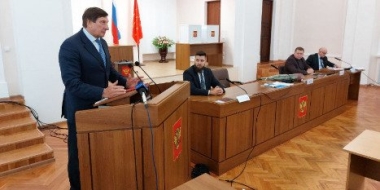 Николай Козловский принес присягу на посту главы города - 2022-10-07 11:21:09 - 2