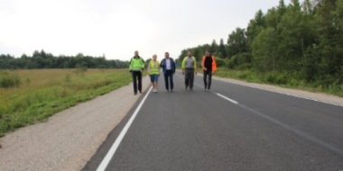 Свыше 8 км дороги в Дновском районе введено в эксплуатацию после ремонта - 2021-08-13 14:13:00 - 2