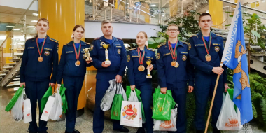 Псковские кадеты МЧС посетили слёте-форуме «Наше время!» в Минске - 2023-12-05 09:05:00 - 2