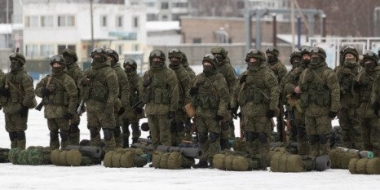 В Пскове прошло построение военнослужащих 76-й десантно-штурмовой дивизии - 2022-11-29 10:05:00 - 2
