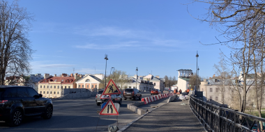 В Пскове продолжаются работы по реконструкции Троицкого (Советского) моста - 2023-04-22 14:05:00 - 2