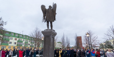 В Печорах открыт памятник архангелу Михаилу - 2023-12-26 10:35:00 - 2