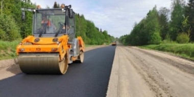 Продолжается ремонт трассы Опочка - Красногородск – граница с Латвией - 2021-06-09 11:36:00 - 2