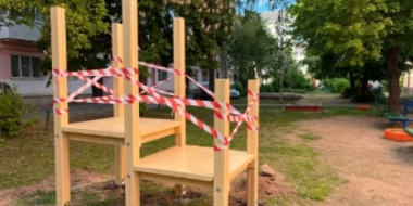 Новый детский комплекс появится на улице Зверева в Великих Луках - 2022-06-02 12:36:00 - 2