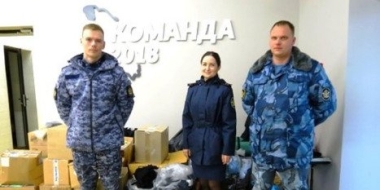 Сотрудники отдела по конвоированию приняли участие в сборе гуманитарной помощи - 2022-11-09 17:11:00 - 2