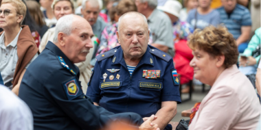 На Кургане Дружбы в Себежском районе состоялась Международная встреча ветеранов - 2023-07-03 09:05:00 - 2