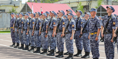 Псковичи, призванные на службу в Росгвардию, приняли Военную присягу - 2023-07-21 13:35:00 - 2