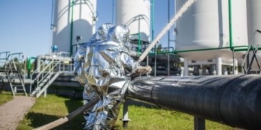 Пожарные провели учения на комплексе сжиженного газа в Пскове - 2022-08-11 17:05:00 - 2