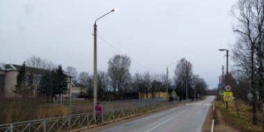 В 12 населенных пунктах в Великолукском районе установили освещение - 2021-12-02 16:35:00 - 2