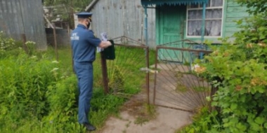 Противопожарный рейд прошёл в городе Порхове - 2021-06-24 15:13:00 - 2