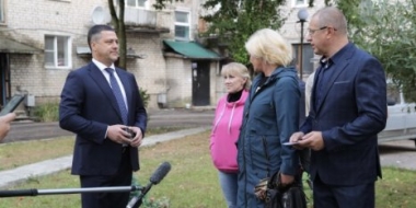 Михаил Ведерников с рабочим визитом посетил Пустошкинский район - 2022-08-31 16:35:00 - 2