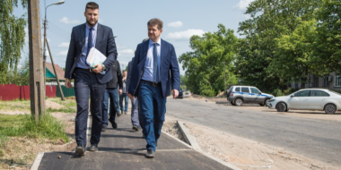 Игорь Шатурный оценил ход дорожных работ в Великих Луках - 2023-05-28 12:05:00 - 2