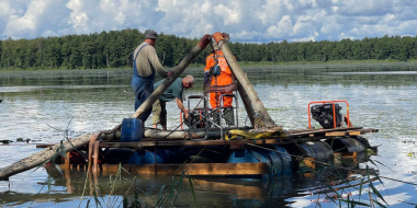 В Новосокольническом районе поднимают фрагменты советского самолета - 2024-08-09 12:05:00 - 2