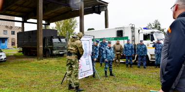 В ИК-4 в Середке прошли учения по освобождению заложников - 2024-10-12 16:05:00 - 2