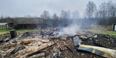 В Стругокрасненском районе на пожаре погиб мужчина - 2024-12-03 09:35:00 - 2