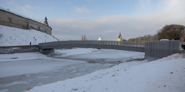 Новый пешеходный мост появился в Пскове - 2024-12-19 08:35:00 - 2