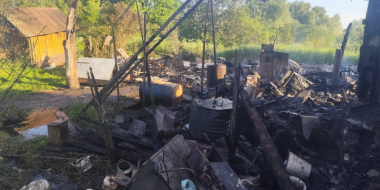 На пожаре в Бежаницком районе погиб мужчина - 2025-06-24 12:35:00 - 2