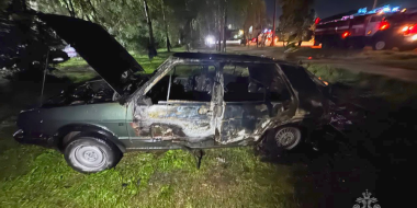 В Великих Луках сгорел старый Volkswagen Golf — причиной стало замыкание - 2025-07-31 14:35:00 - 2