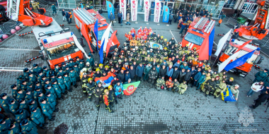 Псковские огнеборцы покорили вершину небоскреба - 2025-11-06 11:05:00 - 2