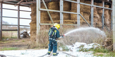 На палкинской агрофирме прошли пожарные учения - 2025-11-20 11:35:00 - 2