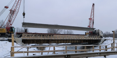 В Островском районе ремонтируют мост через реку Щепец - 2026-02-02 13:35:00 - 2