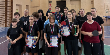 В Пскове прошли соревнования по настольному теннису - 2026-10-11 18:05:00 - 2