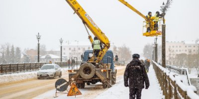 Демонтаж новогодних украшений в Великих Луках начнется в конце января - 2022-01-10 15:40:00 - 2
