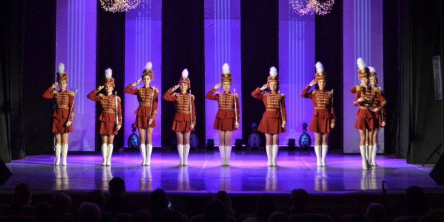 Великолукские мажоретки приняли участие в V Международном фестиваль-конкурсе    