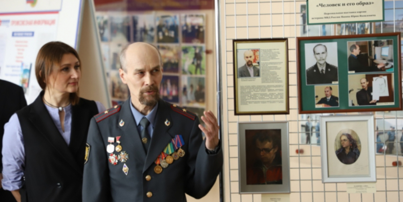 В Пскове открылась выставка картин ветерана МВД России Юрия Яшина - 2024-04-20 17:05:00 - 1