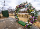 В Великолукском парке отдыха установили цветочную фотоарку - 2021-04-06 12:47:00 - 4